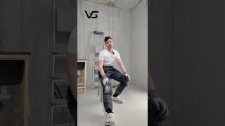 Лопнул пол #василий_санузел #ремонт #стяжка #наливнойпол #плитка