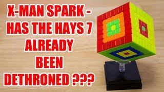 Qiyi X-Man Designs (Xman) Spark 7x7 M (Magnetic) - Unboxing and Review | TheCubicle.com