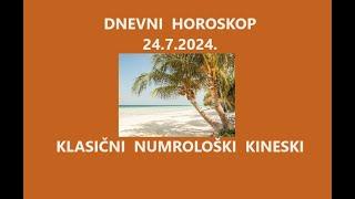 Jasminka Holclajtner-Royal Astro Studio-Dnevni horoskop za 24.7.2024.