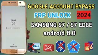  Samsung S7/S7 Edge 8.0 FRP Bypass NO PC 2024  EASY & FAST "