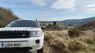 North Wales green laning and wildcamp. Freelander 2, Discovery 2.