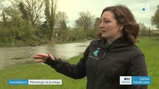 Reportage France 3 Centre-Val de Loire - Prévention des inondations