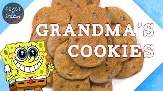 How to Make Grandma’s Cookies from Spongebob Squarepants Feast of Fiction Cartoon Food In Real Life