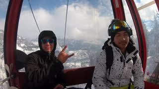 SKIING AND SNOWBOARDING IN MANALI | MANALI | SOLANG VALLEY