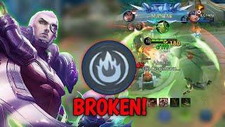 BUILD & EMBLEM YU ZHONG TERSAKIT DI EARLY! MUSUH AUTO TRAUMA! - Mobile Legends