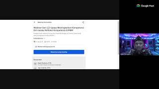 Webinar Seri-22: Upaya Meningkatkan Kompetensi Diri melalui Refleksi Kompetensi di PMM