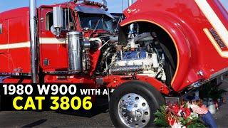 1980 Kenworth with a CAT 3408 | Mike Reaves Livestock at the 2024 75 Chrome Shop Truck Show