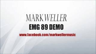 EMG 89 ACTIVE PICKUPS - Simple bridge Demo by Mark Weller