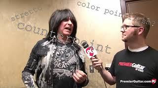 Michael Angelo Batio Talks Enthusiastically About His Double Guitar