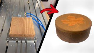 Box mit Inlay mit der CNC herstellen | Kantenausrisse vermeiden