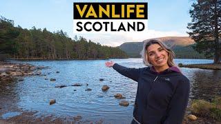 Exploring the Largest National Park in the UK | Van Life in Cairngorms