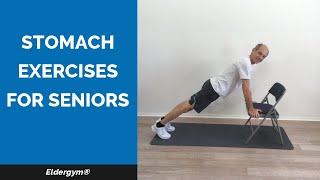 Stomach Exercises for Seniors, exercises for the elderly, core strengthening, abdominal exercises.