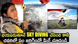 UNEXPECTED Incident Happened While Niharika Sky Diving | Chaitanya | Nagababu | TheNewsQube.com