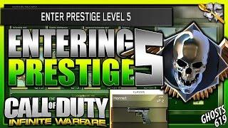 Infinite Warfare: Entering Prestige 5! The CLASSIC G18!