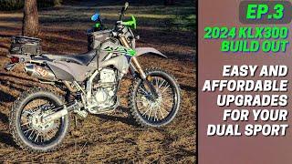 Turning the 2024 Kawasaki KLX300 into a Proper Dual Sport (EP.3)