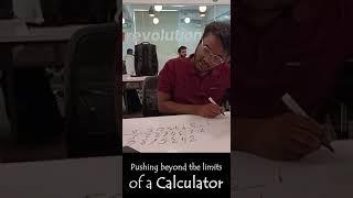 Meet Bhanu who can beat a calculator ​