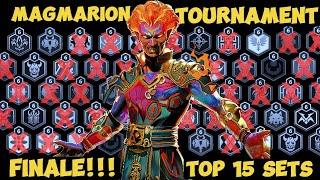 BREAKING!! Magmarion Tournament Finale | Top 15 Level 6 Sets | Shadow Fight 3