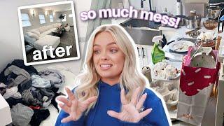 CLEANING MY MESSY HOUSE TOP TO BOTTOM! *cleaning motivation 2021*