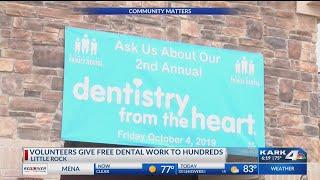 Arkansas Family Dental provided free dental care in Little Rock