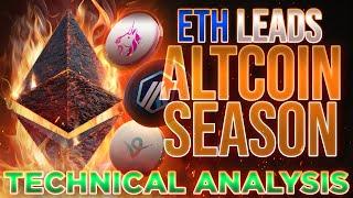 Ethereum Leads Altcoin Rally!Technical Analysis w/@investingbroz