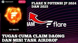FLARE X MINING CRYPTO TELEGRAM BOT ANDROID POTENSI BAKALAN JP