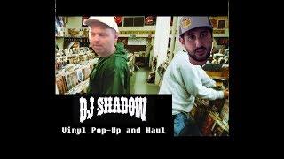 KILLER Vinyl Haul at DJ Shadow's Record Sale Pop-Up