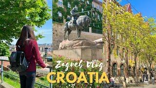 ZAGREB IS SO UNDERRATED  FIRST TRIP TO CROATIA WITH 1-DAY ITINERARY | EUROPE SOLO TRAVEL VLOG 2023
