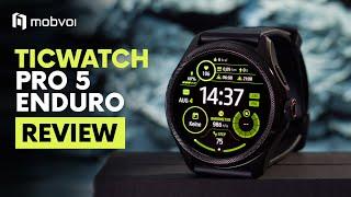 Mobvoi TicWatch Pro 5 Enduro: The Ultimate Rugged Smartwatch for Men (2024)