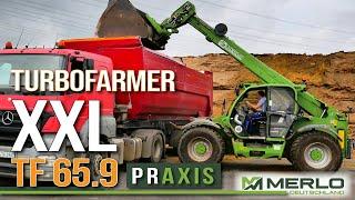 Teleskoplader als Radlader Alternative? XXL Turbofarmer 65.9 - Check Merlo Einsatz, Walkaround