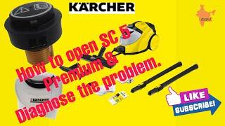 How to Open/Repair Karcher SC 5 Premium || Steam Cleaner SC 5 Premium || Open And Repair....