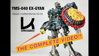 Kallamity "EX-GYAN" from 1/144 "Gyan" Bandai Kit