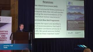 Human Rights at Sea: IMHR Conference 2018 Jonathan Hall RSPB