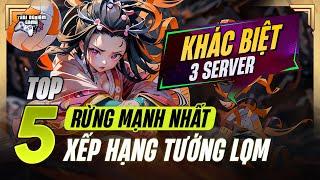 Top 5 Tướng Đi Rừng Mạnh Nhất, Xếp Hạng Tướng Liên Quân Server Thái, Đài, Việt TNG