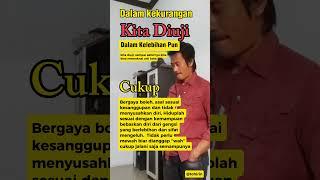 Hidup bergaya boleh saja..tapi dengan batas kemampuan hidupmu.Jangan lelebihi batas dari kemampuanmu