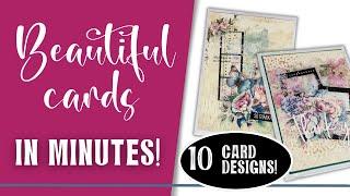 QUICK Birthday & Thank You greeting CARD IDEAS!