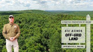 SALE PENDING 51± Acres Off-Grid Land | Maine Real Estate