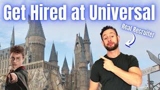 Universal Studios Job Interview Questions and Answers