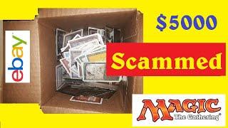 Scammer Ebay Sellers Selling Fake Magic Cards (Criminal)