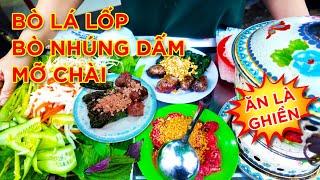 Siêu Thơm Bò Lá Lốt - Ngào Ngạt Bò Cuốn Mỡ Chài - Ăn Là Ghiền!!! Saigon Street Food