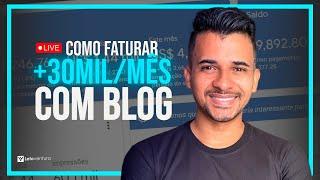 COMO GANHAR DINHEIRO COM BLOG E GOOGLE ADSENSE | 30MIL POR MÊS COM BLOG