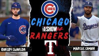 CHICAGO CUBS - TEXAS RANGERS | MLB THE SHOW 24 | NARRACIÓN ESPAÑOL ERNESTO JEREZ