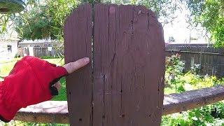 Removing Fence Pickets Without Splitting & Damaging Wood -Jonny DIY