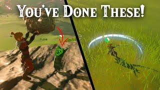 30 Things EVERY Zelda Player Has Done! |Botw|