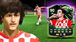 90 KING OF EGYPT EVOLUTION BRYAN GIL PLAYER REVIEW | FC 25 ULTIMATE TEAM