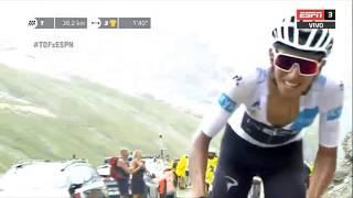 Egan Bernal ataca, lanza ataque demoledor tour de francia/ Egan Bernal  attack Tour de France 2019