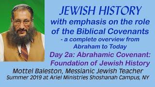 Jewish History & the Covenants, Day 2a, Abrahamic Covenant, Mottel Baleston, Messianic Teacher