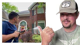 How To Pressure Wash A House