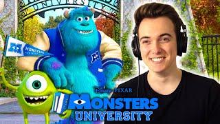 *MY FAVOURITE PREQUEL!* Monsters University | First Time Watching | (reaction/commentary/review)