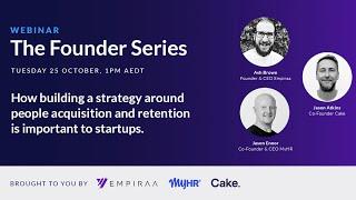 The Founder Series | Webinar