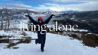 living alone diaries: i think i want to move to colorado? here's to a perfect new years trip alone